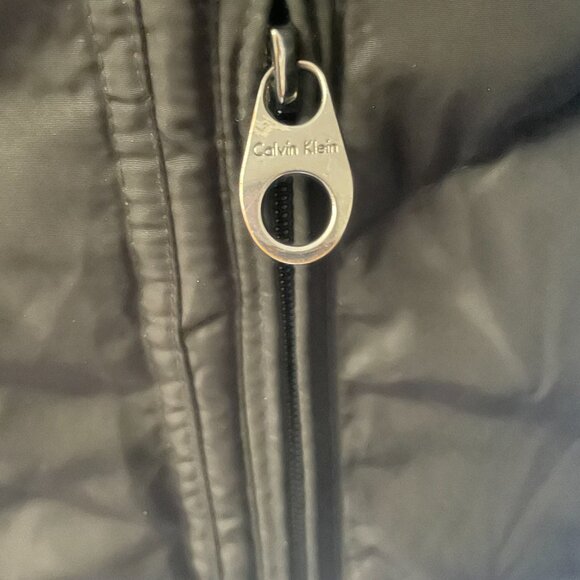 Calvin Klein Women’s Brown Duck Down Hooded Winter Coat – Heavyweight, Size M - Picture 9 of 9